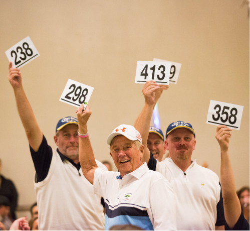 guild giving golf Tournament auction