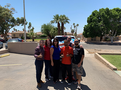 Yuma, AZ Guild Mortgage team at the event