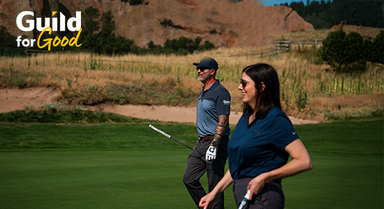 Guild employees at Colorado Golf Tournament