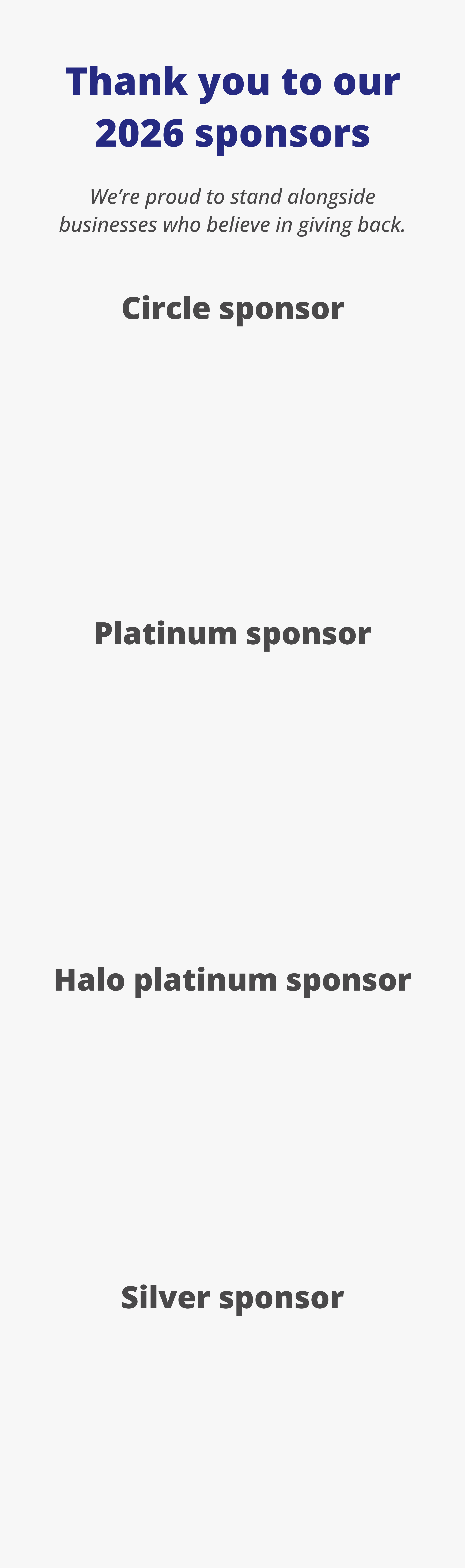 2026 Denver Sponsor logos