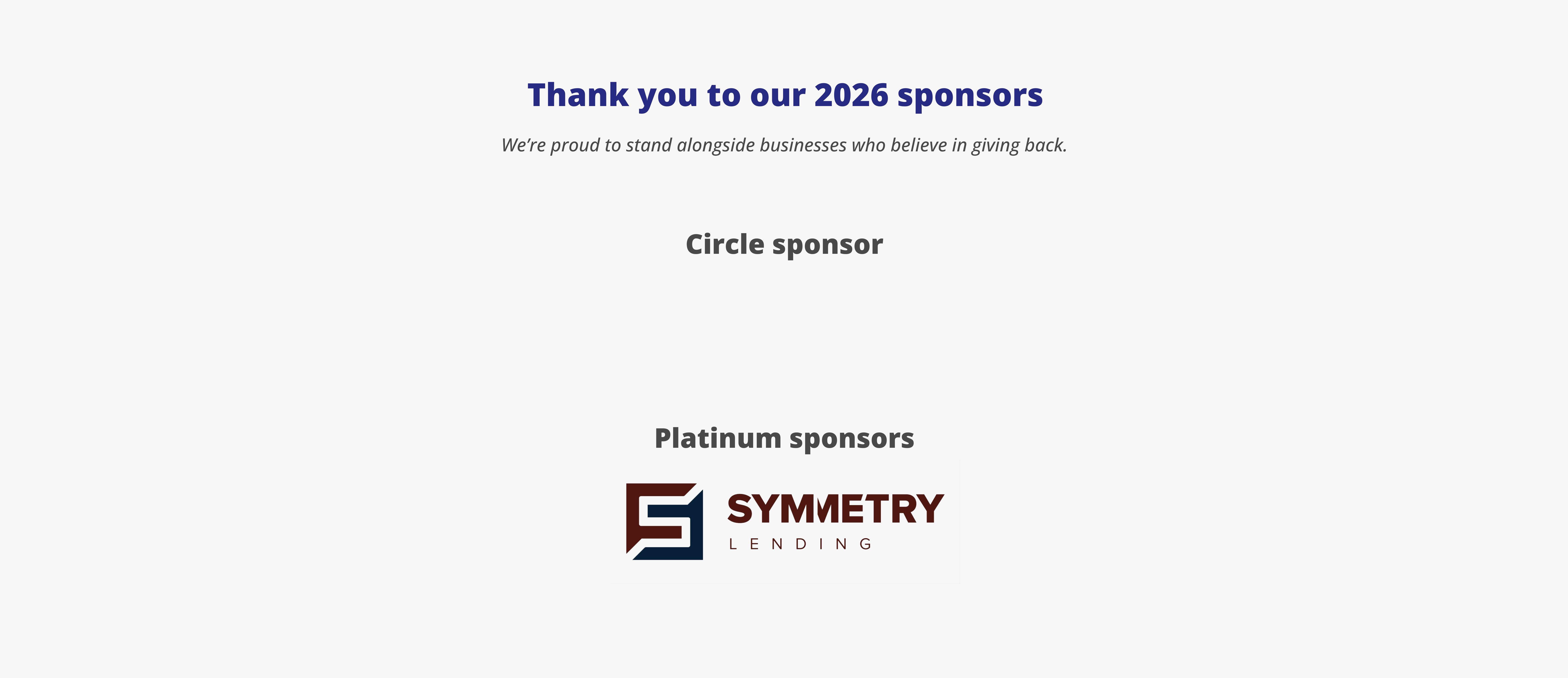 2026 Indiana Sponsor logos