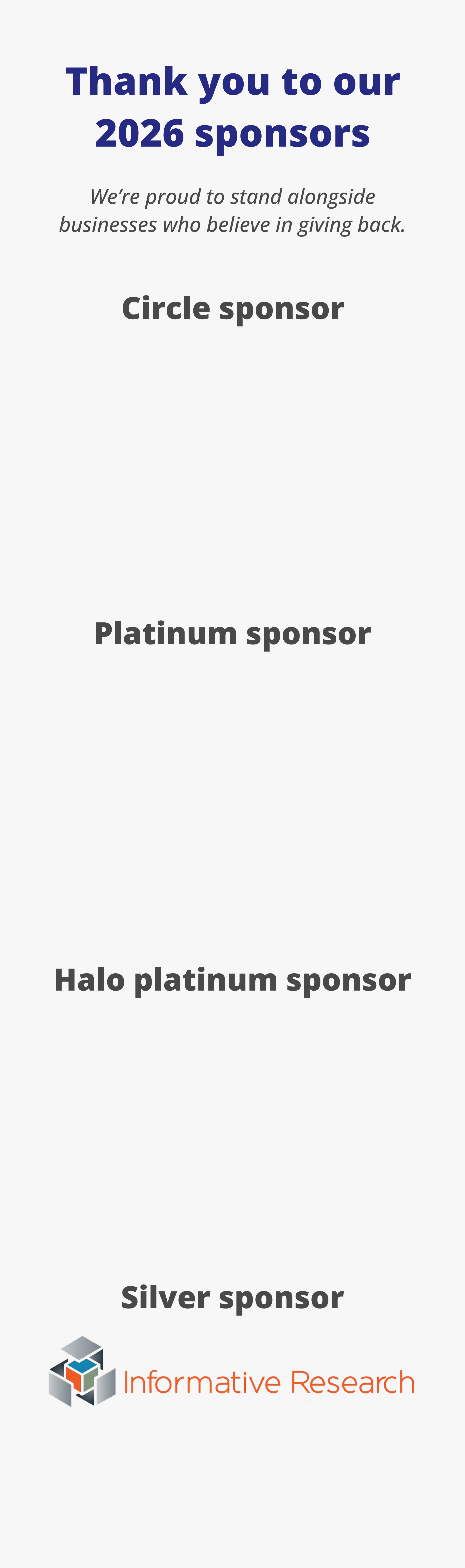 2026 Denver Sponsor logos